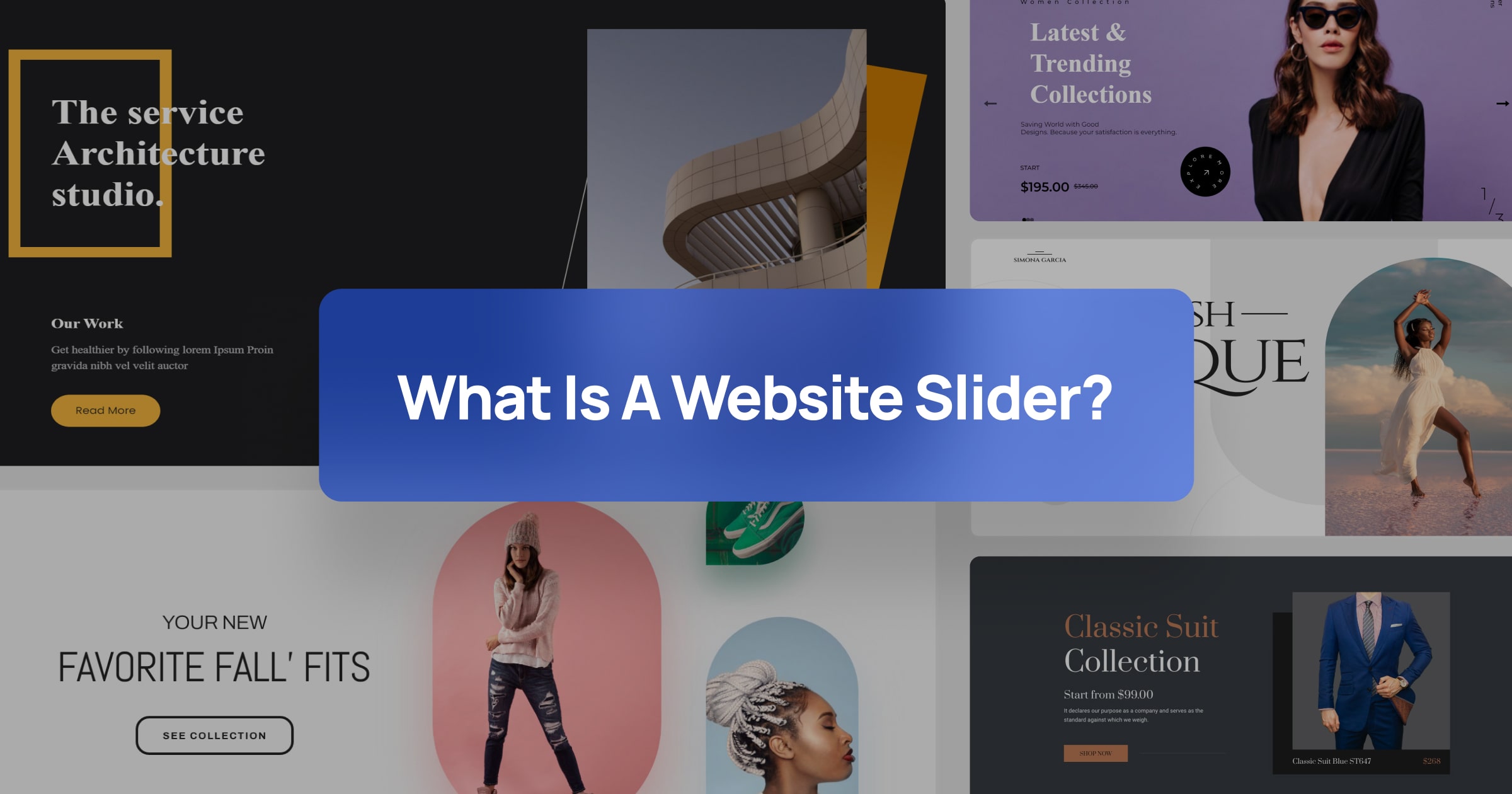 What is a Website Slider