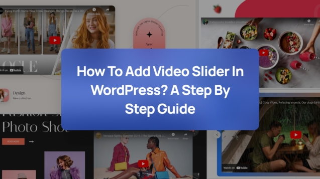 How to Add Video Slider in WordPress