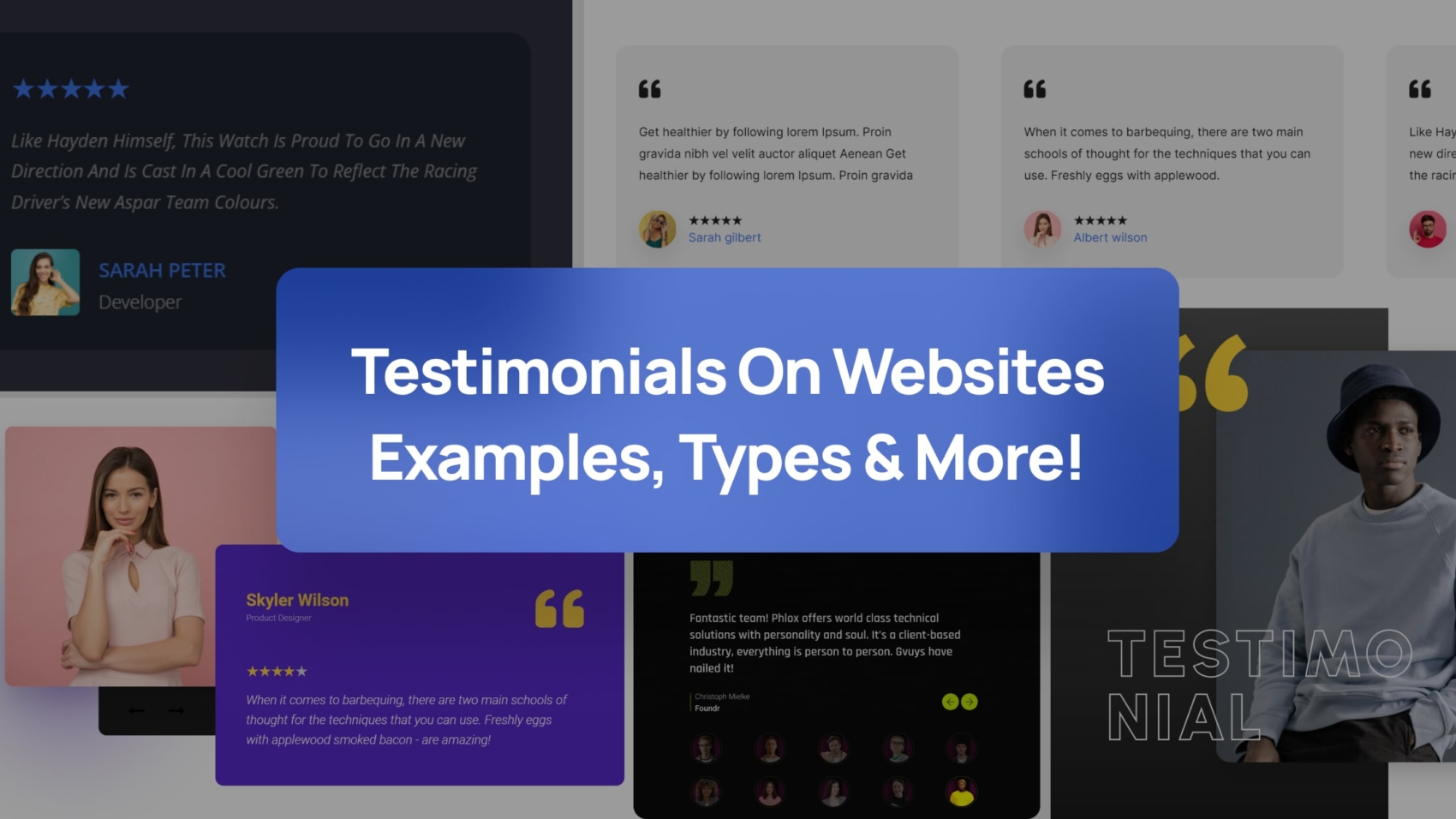 Testimonials on Websites | Examples, Types, and more!