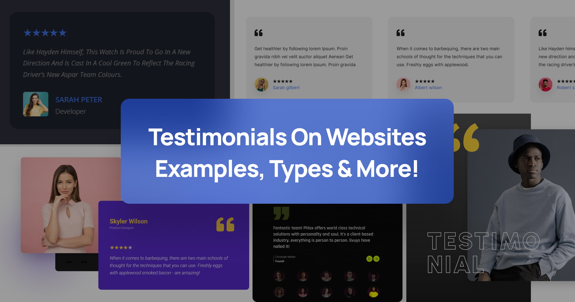 Testimonials on Websites | Examples, Types, and more!