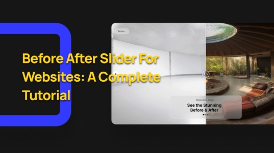 before after slider for websites a complete tutorial