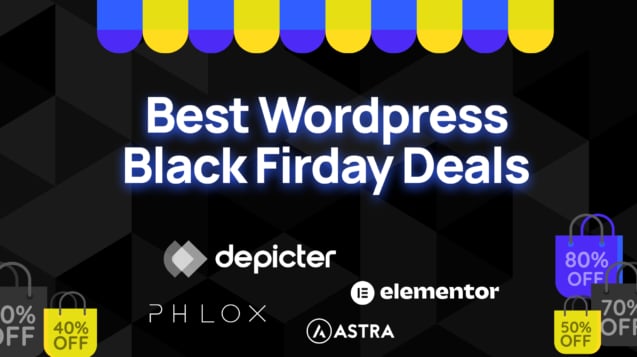 Best Wordpress Black Firday deals Depicter