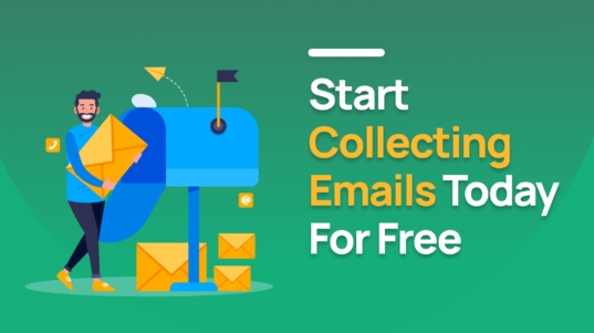 Start Collecting Emails Today For Free-min
