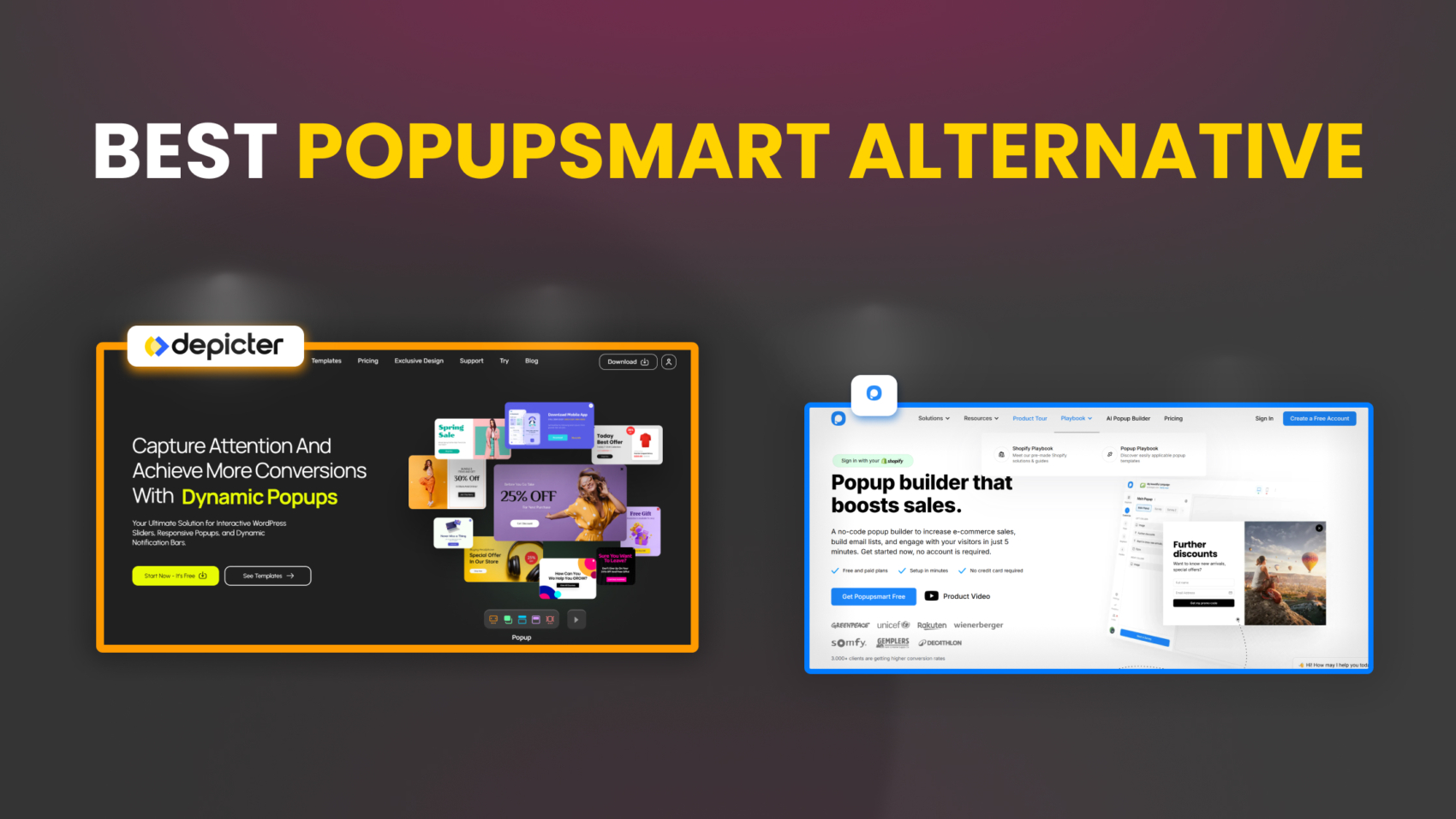 Best Popupsmart Alternative