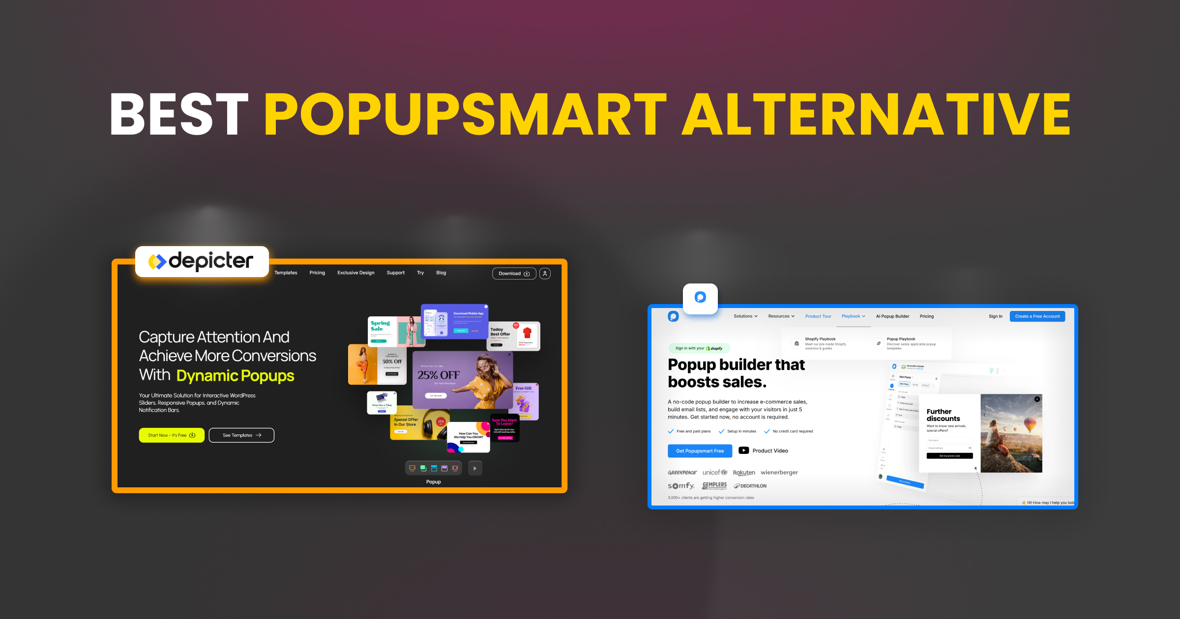 Best Popupsmart Alternative