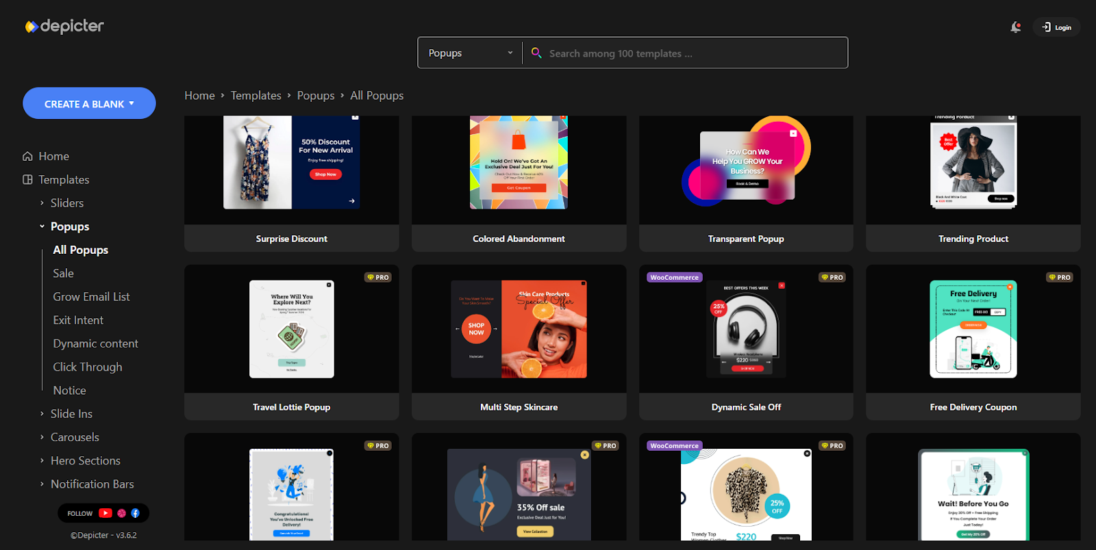 Depicter Templates