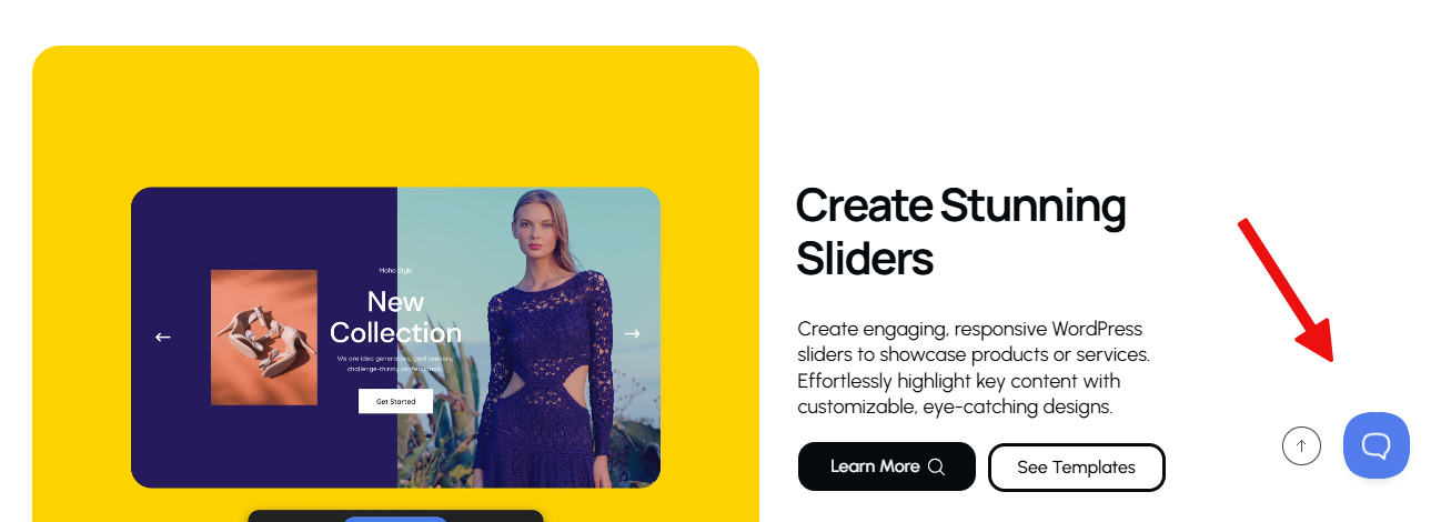 Live Chat on Depicter Website