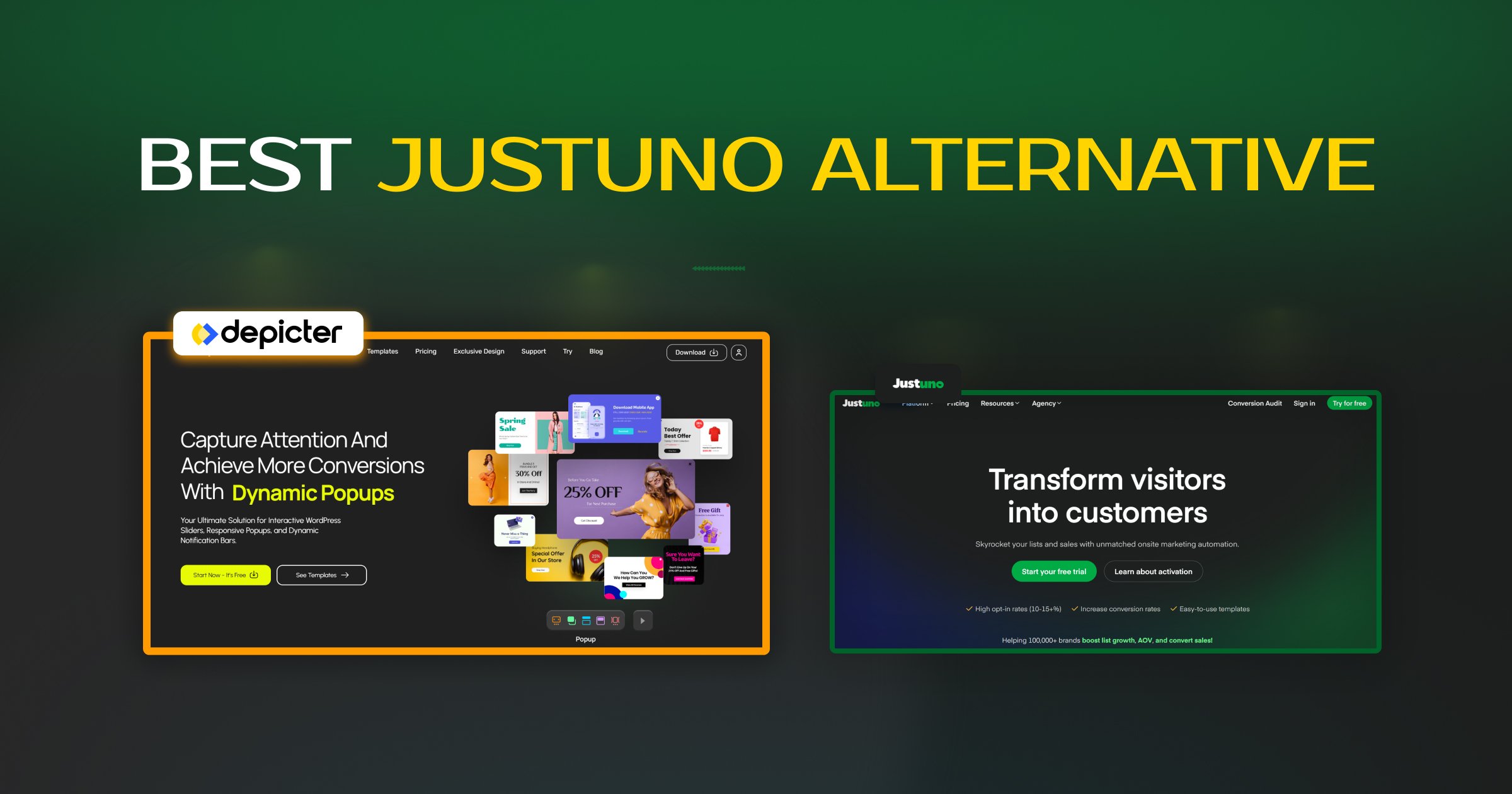 Best Justuno Alternative