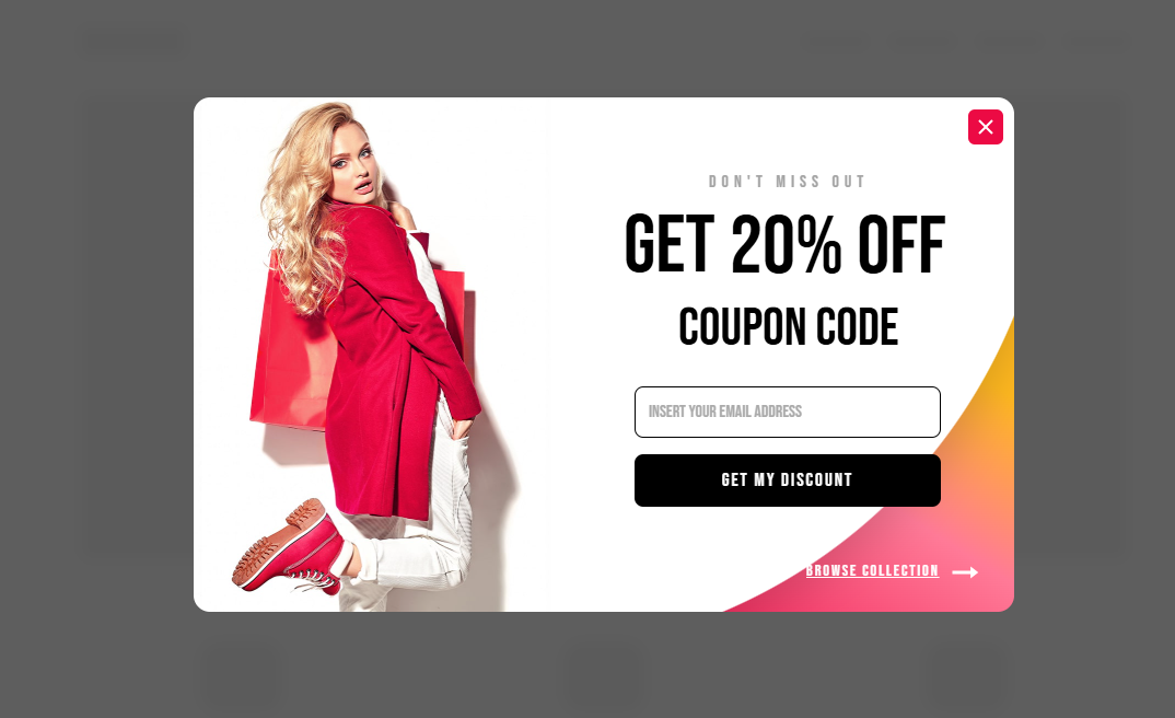 Discount Popup